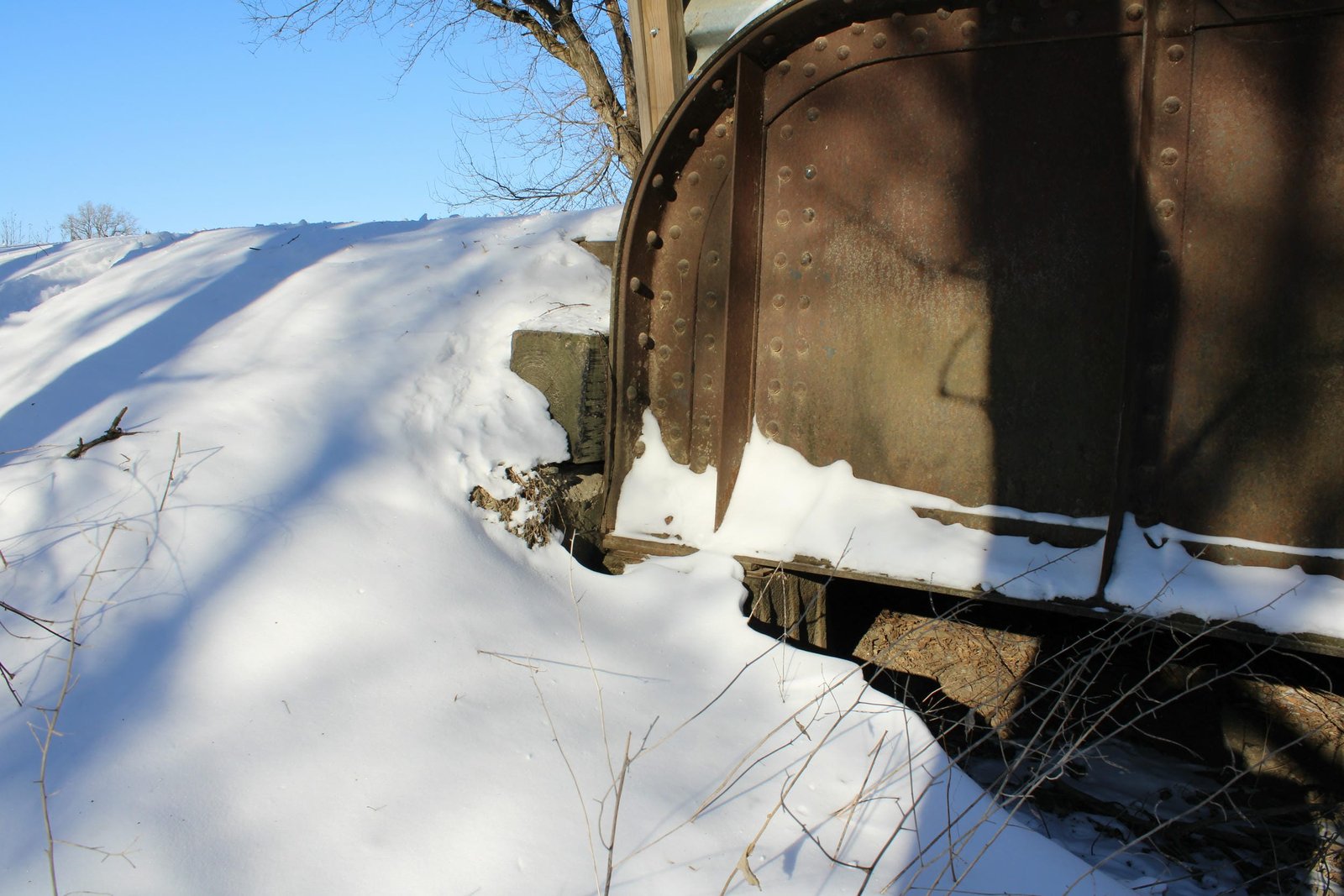 West abutment